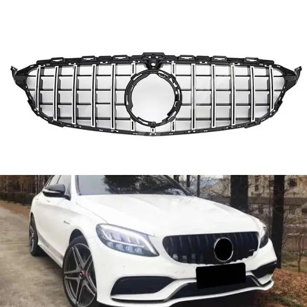 Car Craft Front Bumper Grill Compatible With Mercedes Benz