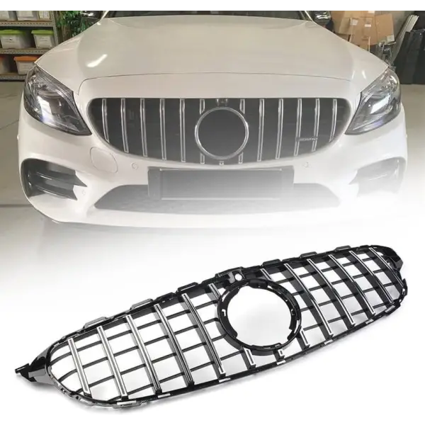 Car Craft Front Bumper Grill Compatible With Mercedes Benz