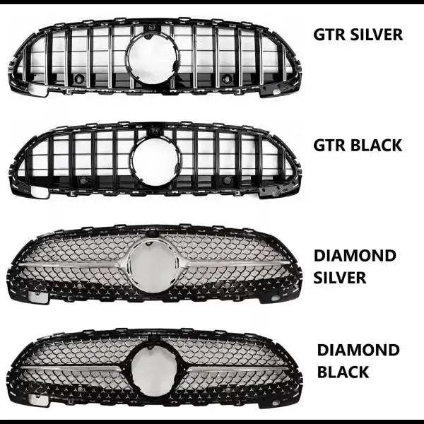 Car Craft Front Bumper Grill Compatible With Mercedes Benz