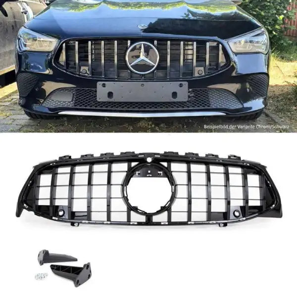 Car Craft Front Bumper Grill Compatible With Mercedes Benz