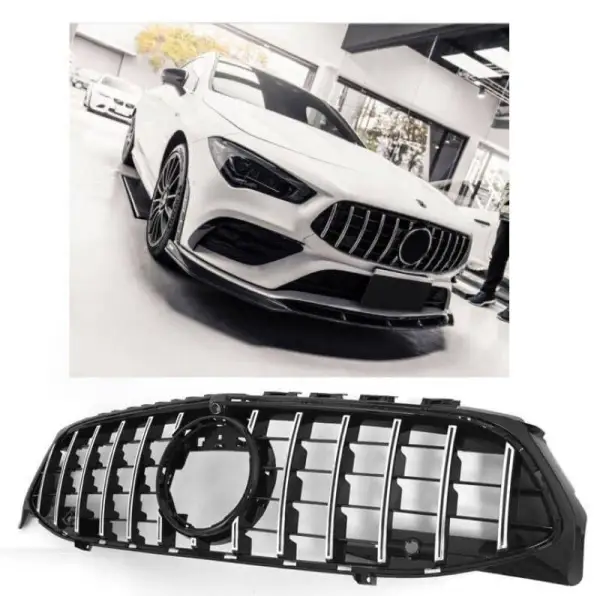 Car Craft Front Bumper Grill Compatible With Mercedes Benz