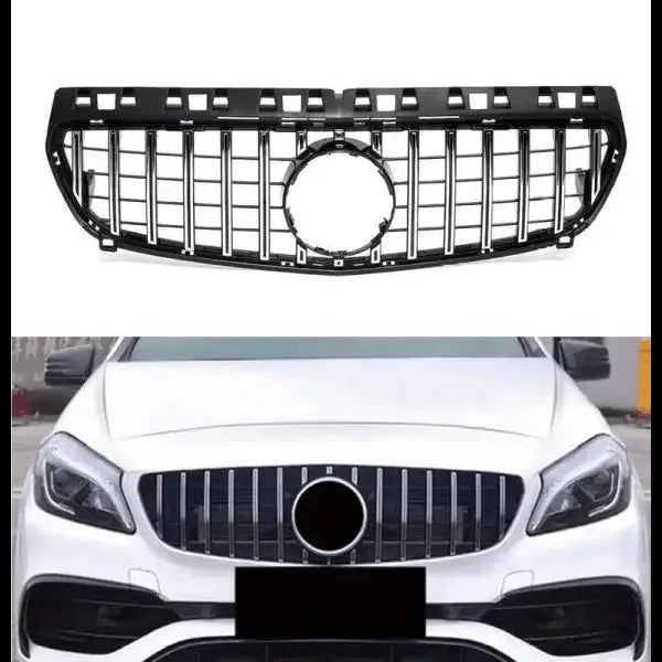 Car Craft Front Bumper Grill Compatible With Mercedes Benz