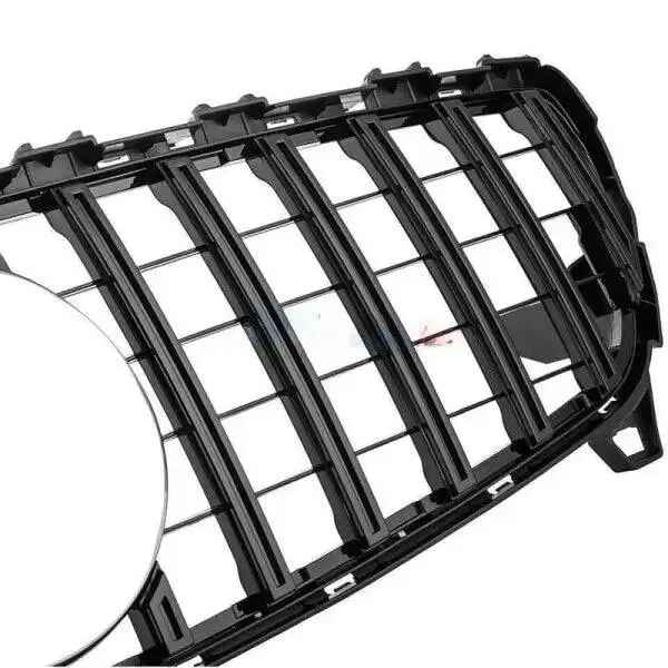 Car Craft Compatible With Mercedes Benz A Class LCI 2016-2019 Front Bumper Show Grill AMG Gtr Black 2016 CC-1704 USA