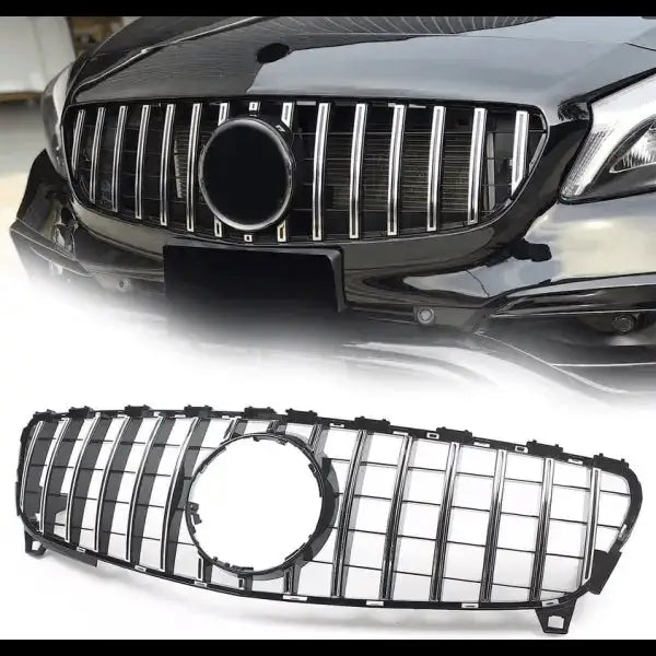 Car Craft Front Bumper Grill Compatible With Mercedes Benz