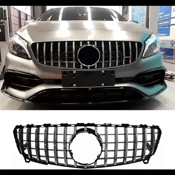 Car Craft Front Bumper Grill Compatible With Mercedes Benz