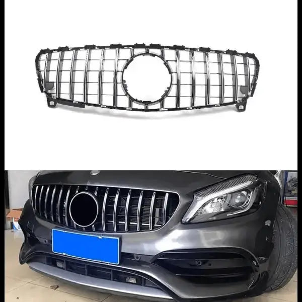 Car Craft Front Bumper Grill Compatible With Mercedes Benz