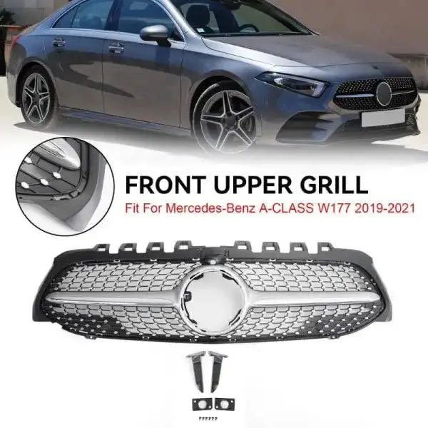 Car Craft Front Bumper Grill Compatible With Mercedes Benz