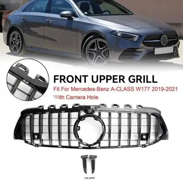 Car Craft Front Bumper Grill Compatible With Mercedes Benz