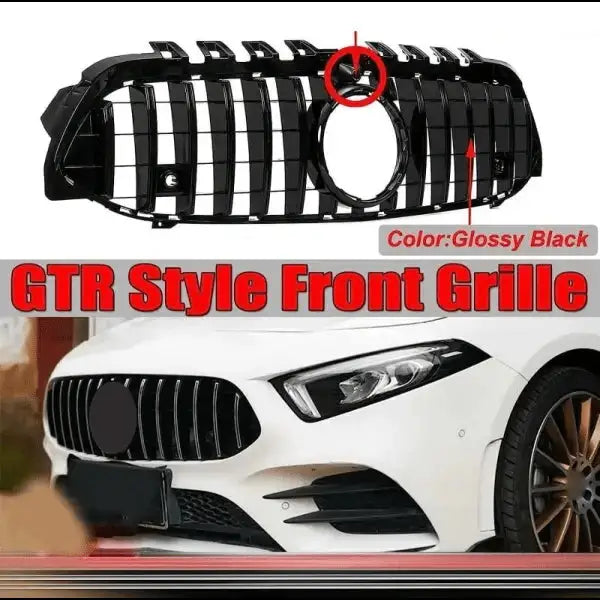 Car Craft Front Bumper Grill Compatible With Mercedes Benz