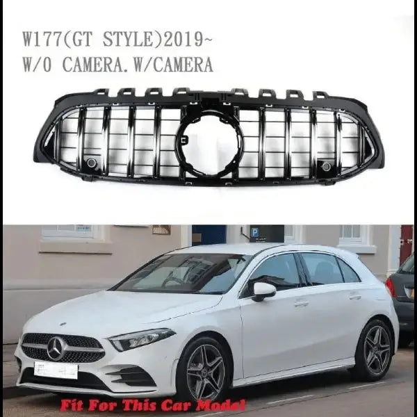 Car Craft Front Bumper Grill Compatible With Mercedes Benz