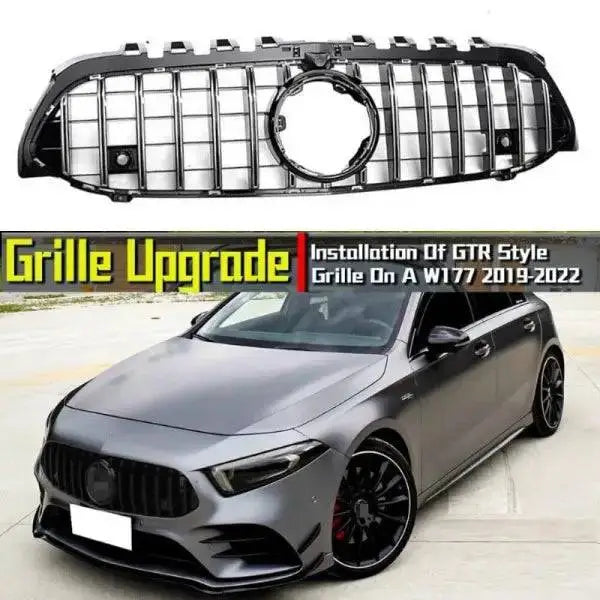 Car Craft Front Bumper Grill Compatible With Mercedes Benz