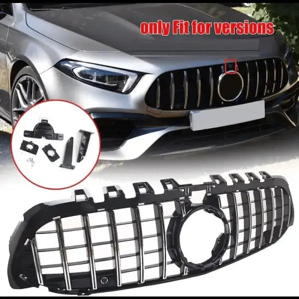 Car Craft Front Bumper Grill Compatible With Mercedes Benz