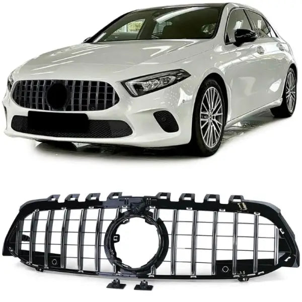 Car Craft Front Bumper Grill Compatible With Mercedes Benz