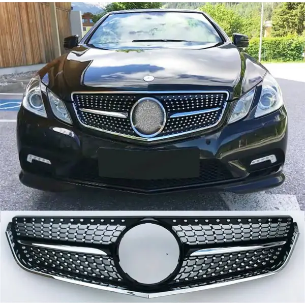 Car Craft Front Bumper Grill Compatible With Mercedes Benz