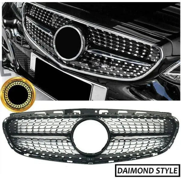 Car Craft Front Bumper Grill Compatible With Mercedes Benz