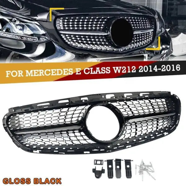 Car Craft Front Bumper Grill Compatible With Mercedes Benz