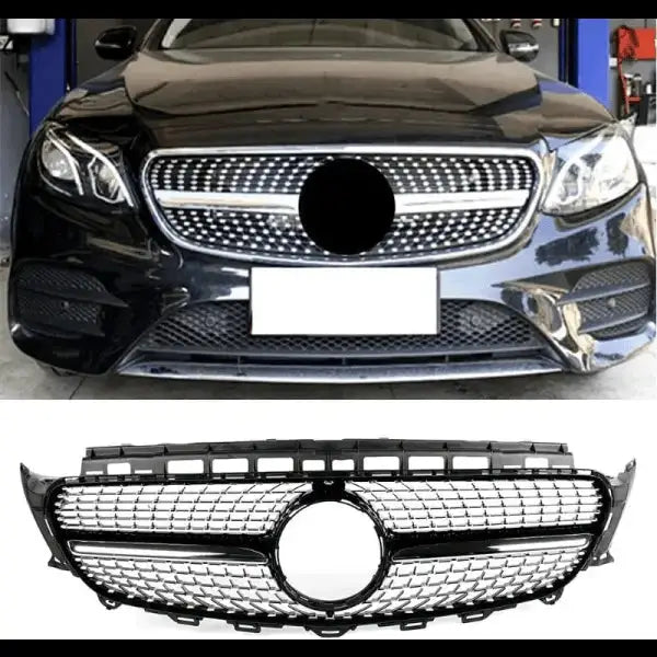 Car Craft Front Bumper Grill Compatible With Mercedes Benz