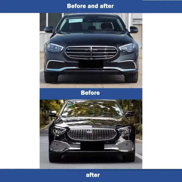 Car Craft Front Bumper Grill Compatible With Mercedes Benz