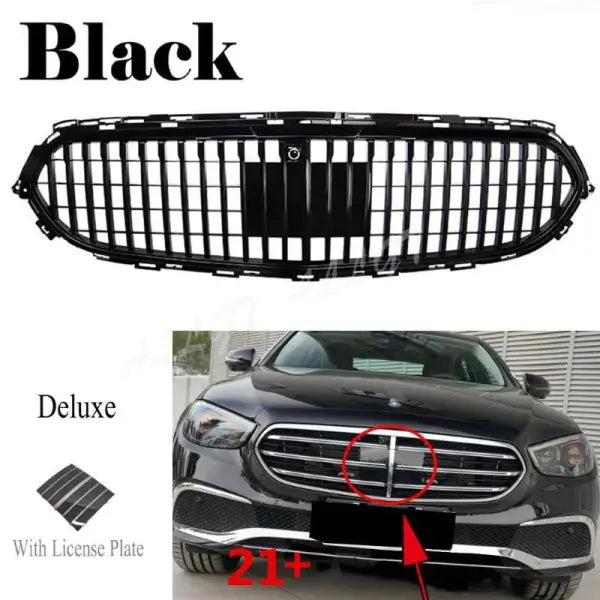 Car Craft Front Bumper Grill Compatible With Mercedes Benz