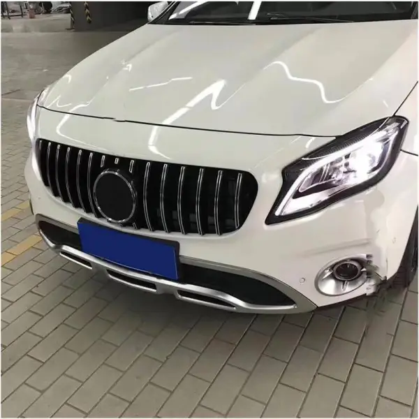 Car Craft Front Bumper Grill Compatible With Mercedes Gla