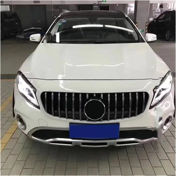 Car Craft Front Bumper Grill Compatible With Mercedes Gla