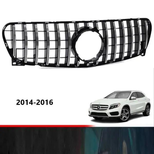 Car Craft Front Bumper Grill Compatible With Mercedes Gla