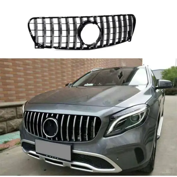 Car Craft Front Bumper Grill Compatible With Mercedes Gla