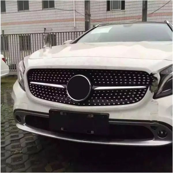 Car Craft Front Bumper Grill Compatible With Mercedes Gla