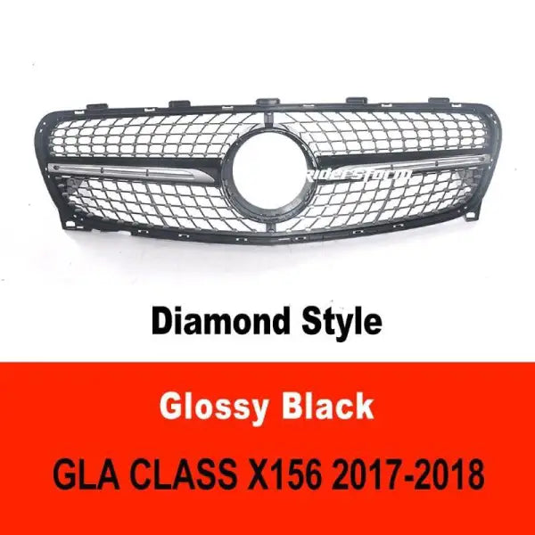 Car Craft Front Bumper Grill Compatible With Mercedes Gla