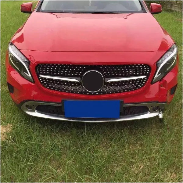 Car Craft Front Bumper Grill Compatible With Mercedes Gla