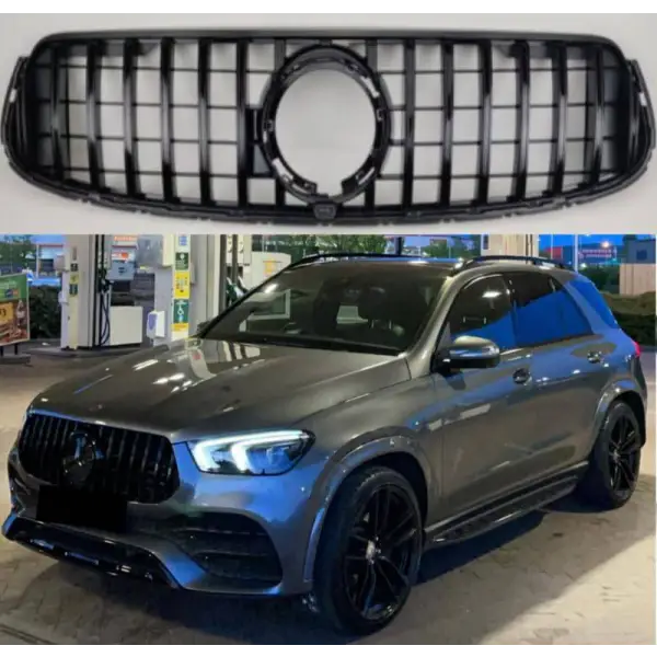 Car Craft Front Bumper Grill Compatible With Mercedes Glc