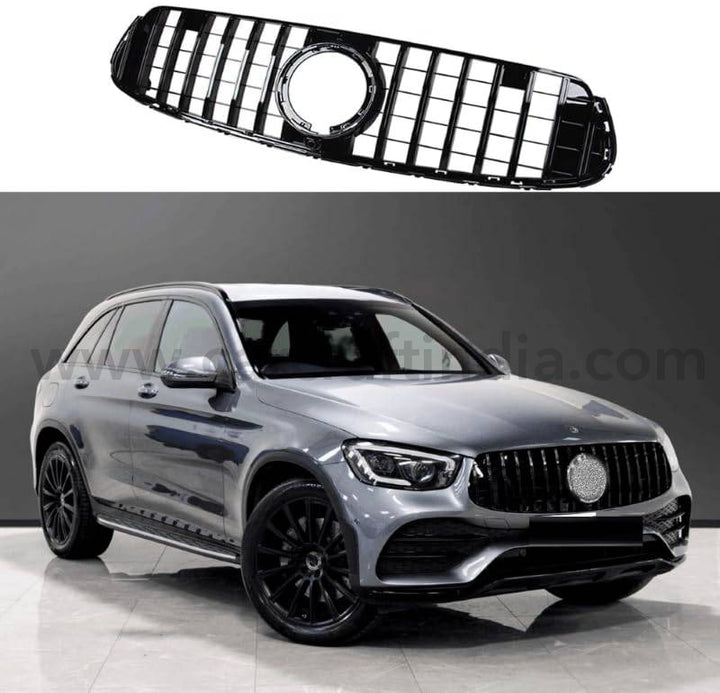 Car Craft Front Bumper Grill Compatible With Mercedes Glc