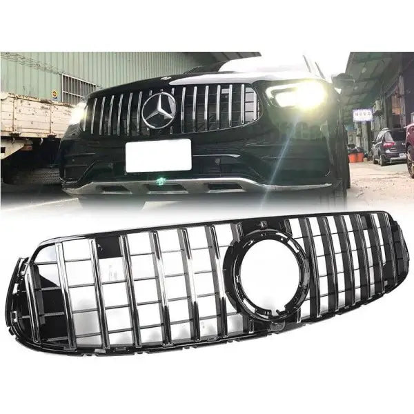 Car Craft Front Bumper Grill Compatible With Mercedes Glc