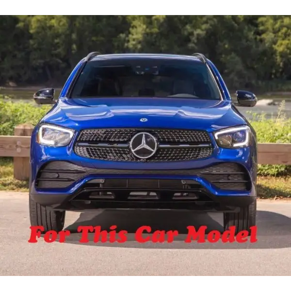 Car Craft Front Bumper Grill Compatible With Mercedes Glc