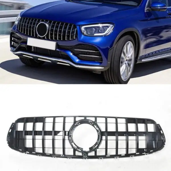 Car Craft Front Bumper Grill Compatible With Mercedes Glc