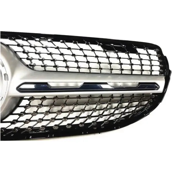 Car Craft Front Bumper Grill Compatible With Mercedes Glc