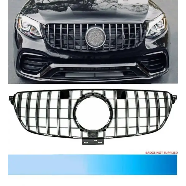 Car Craft Front Bumper Grill Compatible With Mercedes Gle