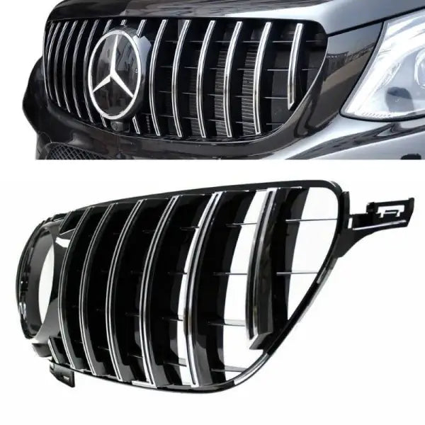 Car Craft Front Bumper Grill Compatible With Mercedes Gle