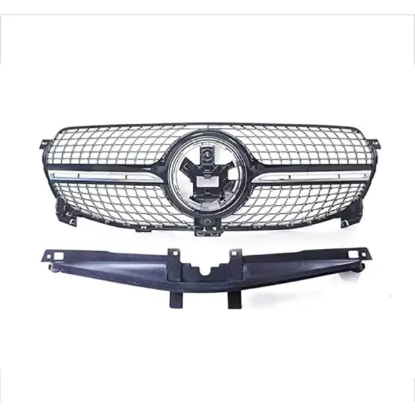 Car Craft Front Bumper Grill Compatible With Mercedes Gle