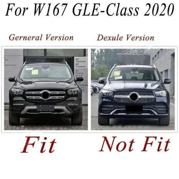 Car Craft Front Bumper Grill Compatible With Mercedes Gle