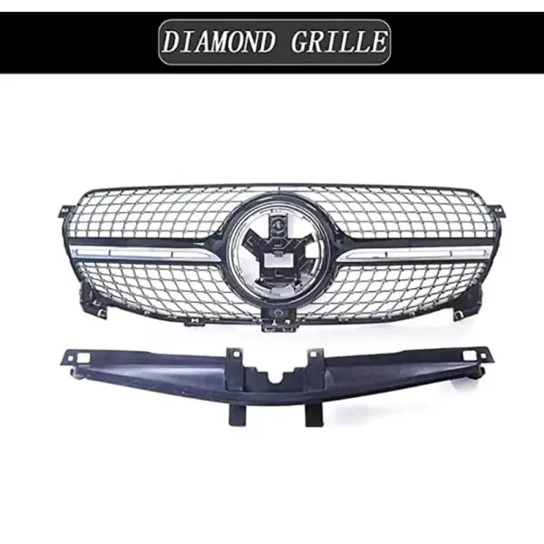 Car Craft Front Bumper Grill Compatible With Mercedes Gle