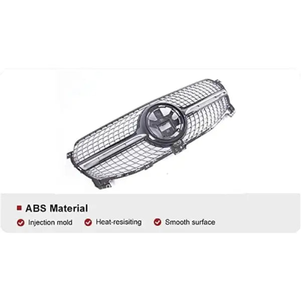 Car Craft Front Bumper Grill Compatible With Mercedes Gle