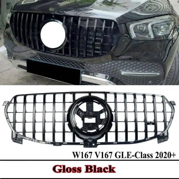 Car Craft Front Bumper Grill Compatible With Mercedes Gle