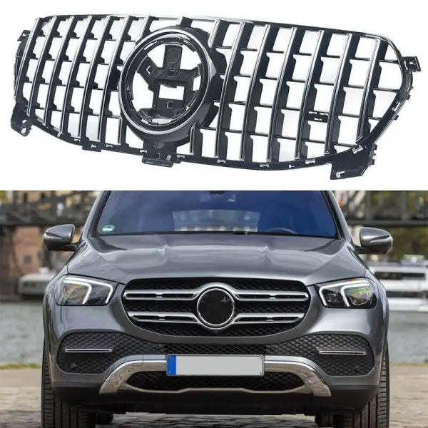 Car Craft Front Bumper Grill Compatible With Mercedes Gle