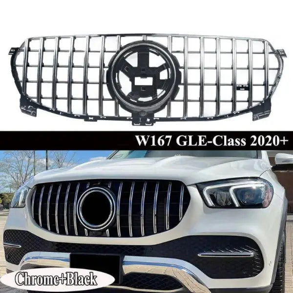 Car Craft Front Bumper Grill Compatible With Mercedes Gle