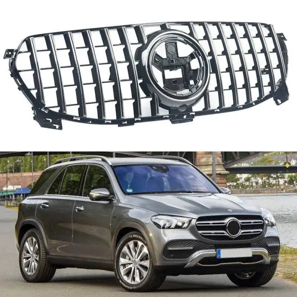 Car Craft Front Bumper Grill Compatible With Mercedes Gle