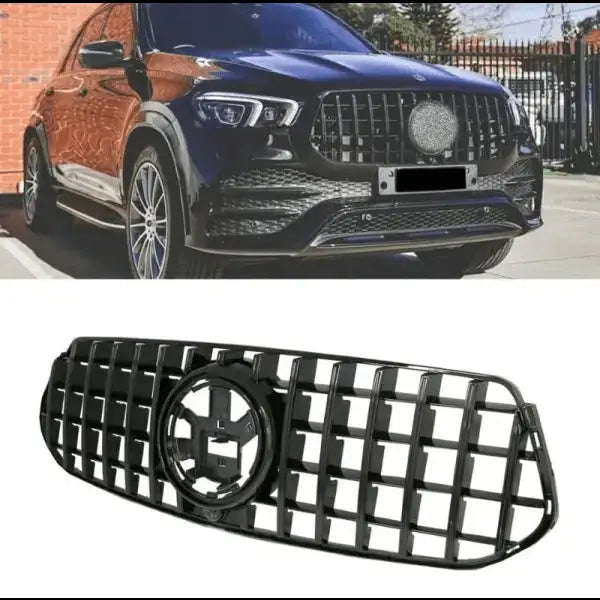 Car Craft Front Bumper Grill Compatible With Mercedes Gle