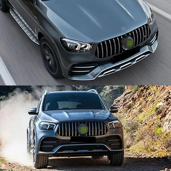 Car Craft Front Bumper Grill Compatible With Mercedes Gle