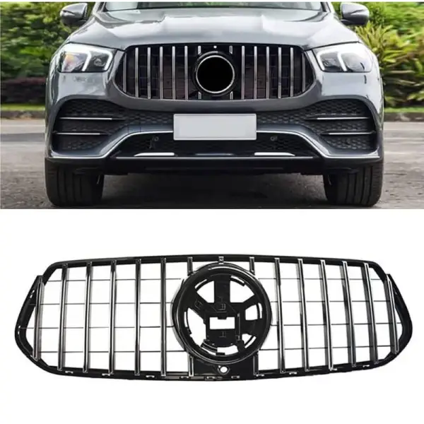 Car Craft Front Bumper Grill Compatible With Mercedes Gle