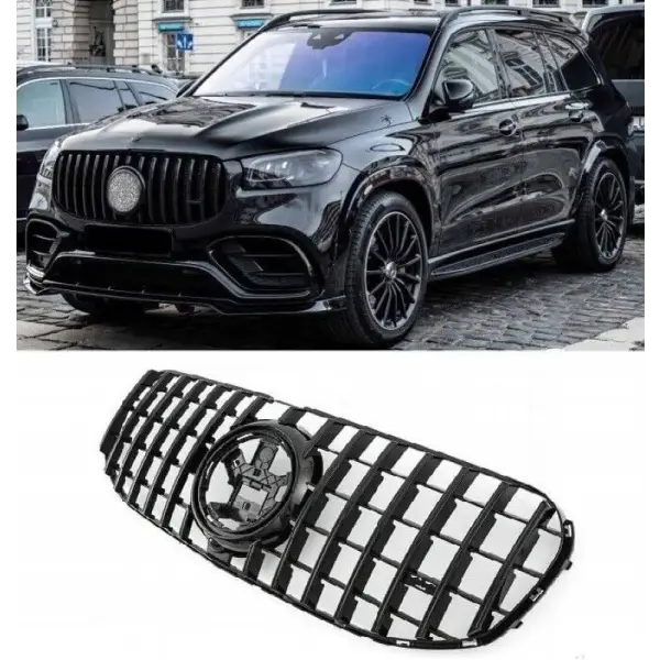 Car Craft Front Bumper Grill Compatible With Mercedes Gls